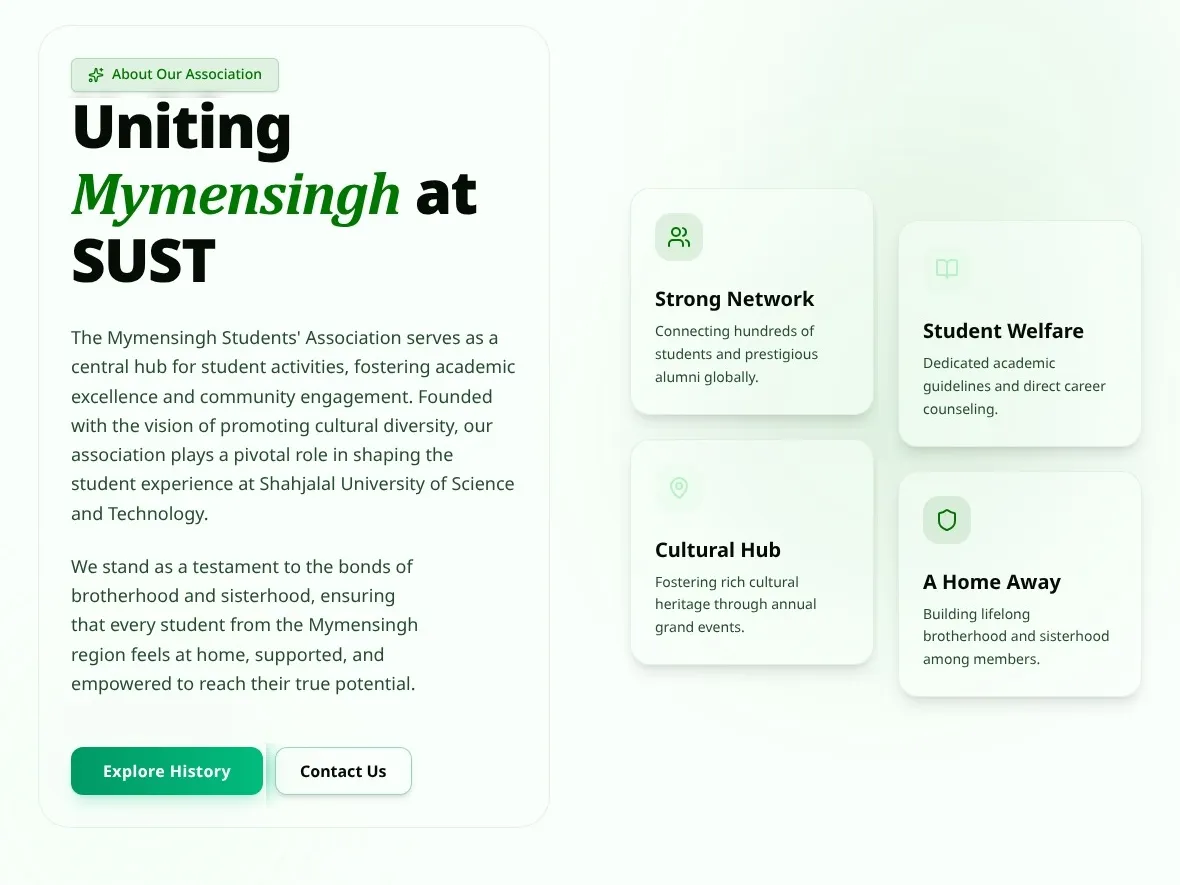 MSA, SUST Platform